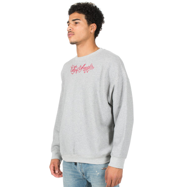 Adaptation LA Mens City of Angels Sweater in Grey
