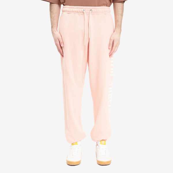 Palm Angels Mens GD Logo Sweatpants in Salmon