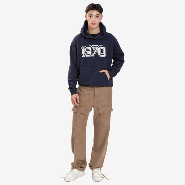 KENZO Mens 1970 Hoody in Midnight Blue
