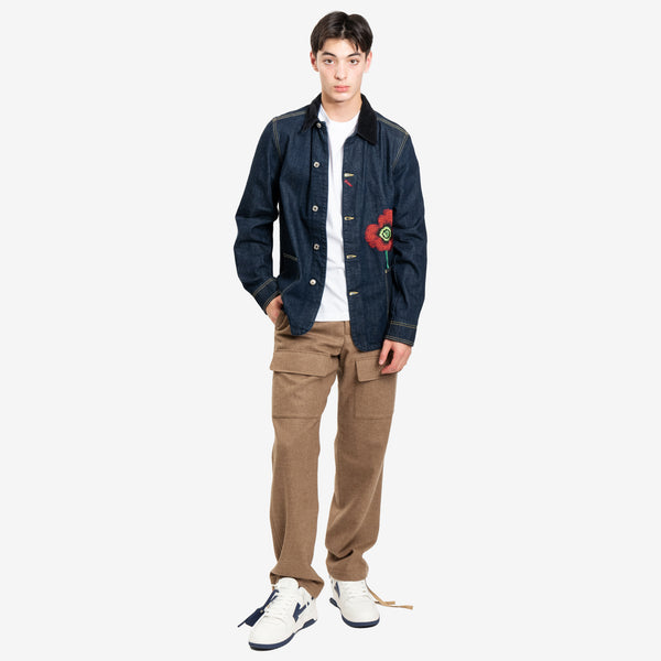 KENZO - Poppy Workwear Denim Jacket in Ink