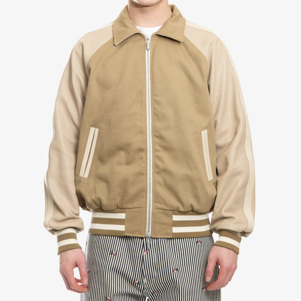 Rhude Jacket Twill Rhude Boys Bomber in Beige