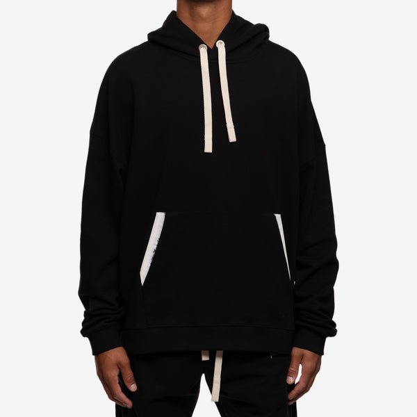 Palm Angels Hoodie Sartorial Tape Hoody in Black