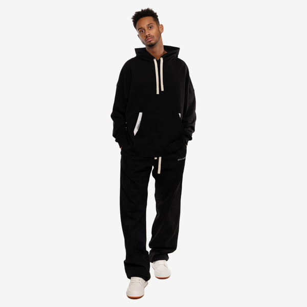 Palm Angels Hoodie Sartorial Tape Hoody in Black