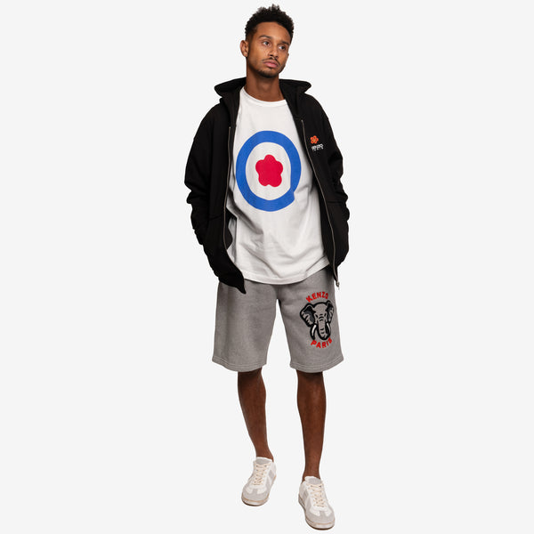 KENZO - Boke Flower Crest Zip Hoody in Black