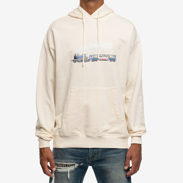 Drôle de Monsieur - La Hoodie Locomotive in Cream