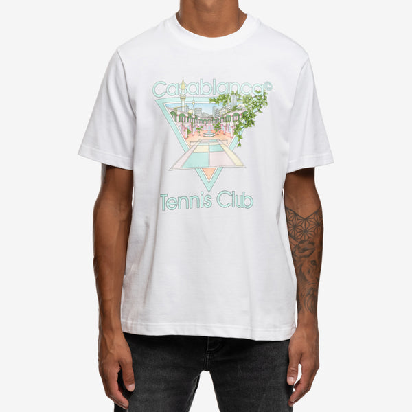 Men Casablanca Tee Tennis Club Icon Pastelle T-Shirt