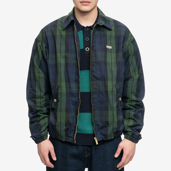 Drôle de Monsieur - Le Veste Tartan in Green