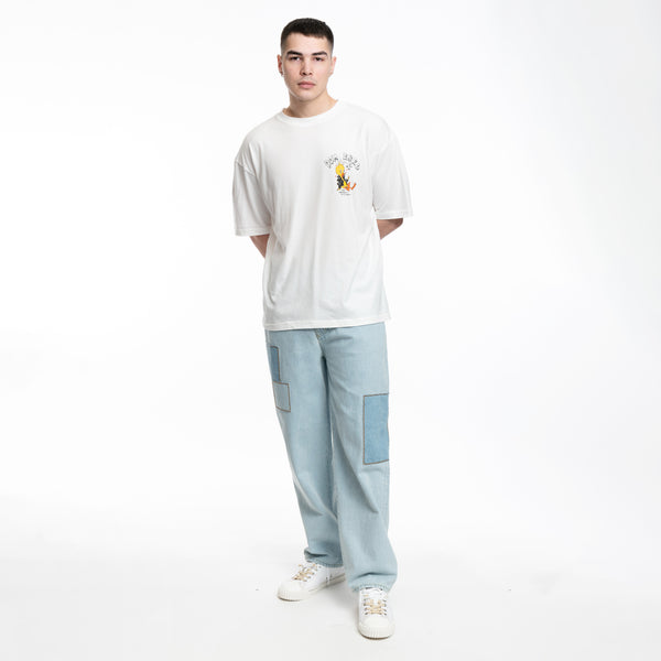 Dom Rebel - Empty T-Shirt in Ivory