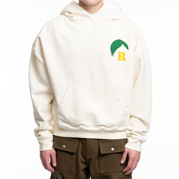 Rhude Hoodie Moonlight Hoody in Vintage White