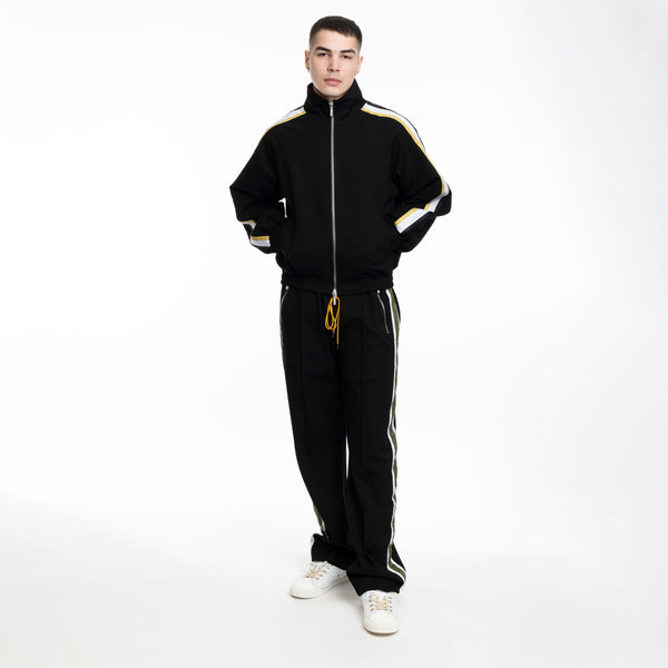 Rhude Track Pants Classic Traxedo in Black
