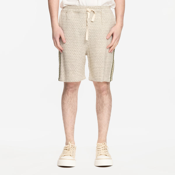 Drôle de Monsieur - Le Short Tweed in Beige