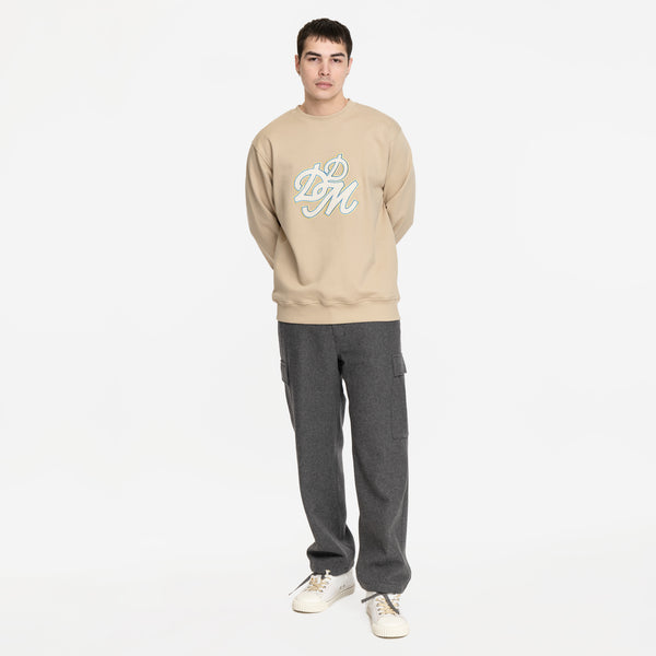 Drôle de Monsieur - Le Sweatshirt DDM in Taupe