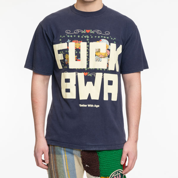 Better with Age Tee for Men F*CK BWA T-Shirt in Multi