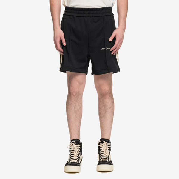Palm Angels Classic Logo Track Shorts in Black