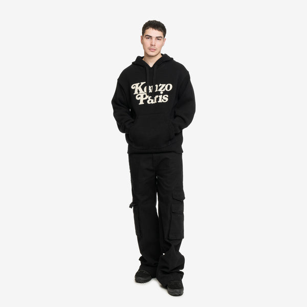 KENZO Knit Hoodie for Men Verdy Knit Hoody in Black