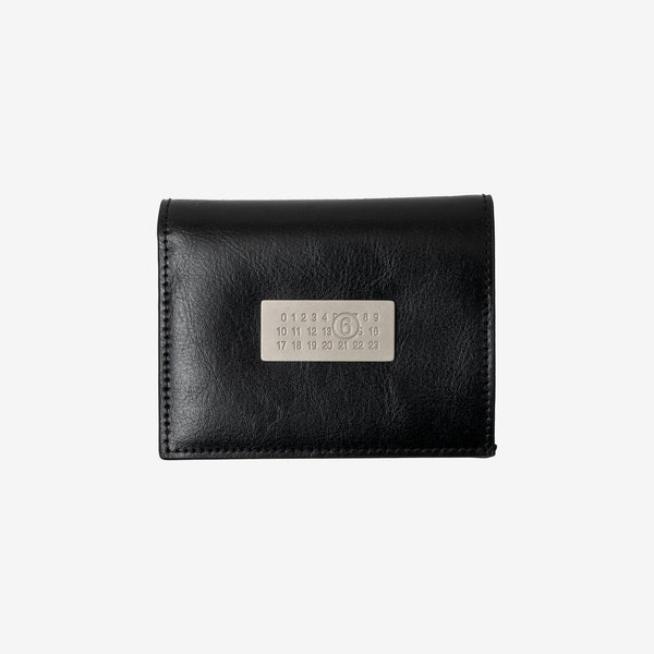 MM6 - Numeric Bifold Wallet in Black