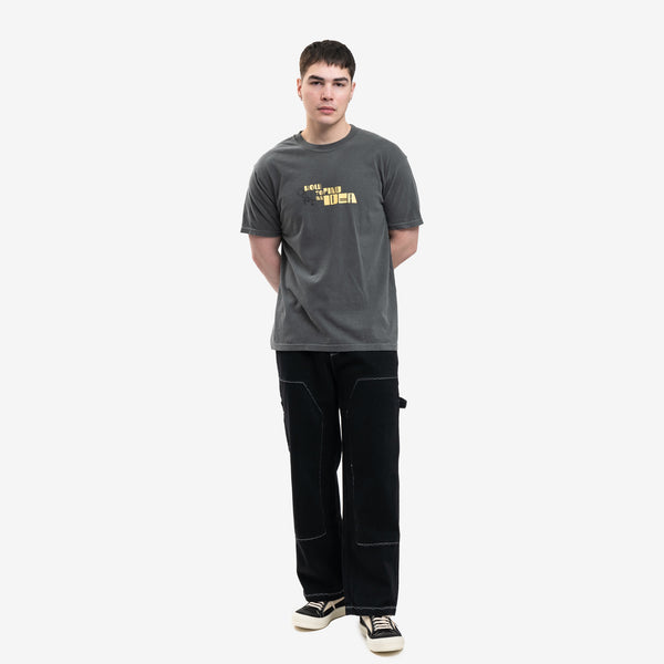Mens KidSuper Tee - How to find an Idea in Black
