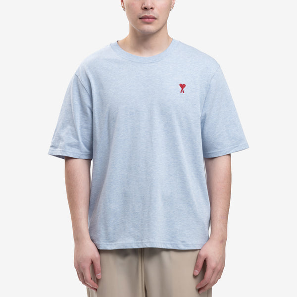 AMI Paris Tee for Men and Women Red Ami de Coeur T-Shirt