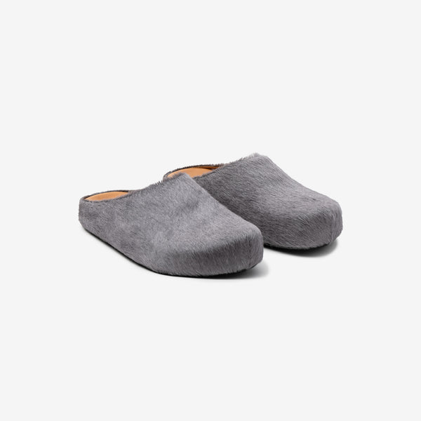Mens MARNI Slip-on Shoes - Fussett Sabot in Mercury