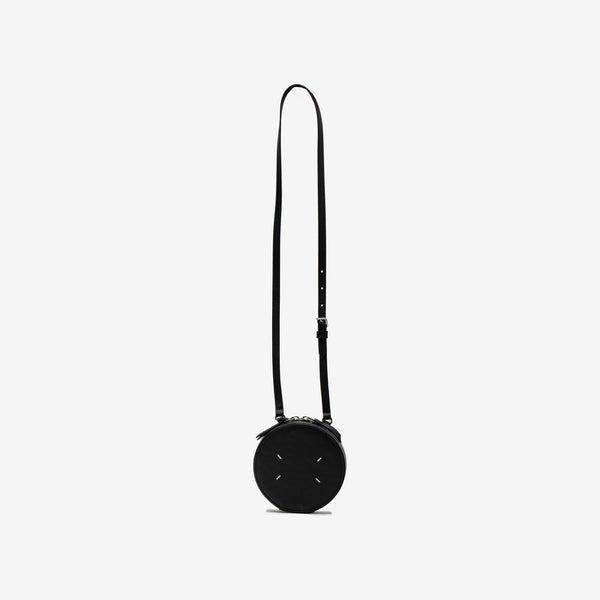 Maison Margiela Black Micro Circle Bag for Women and Men