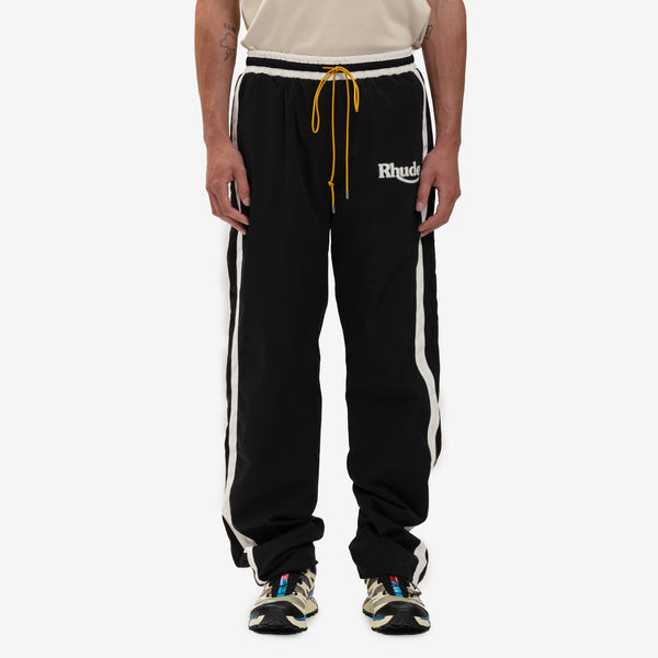Rhude Men Ski Track Pants in Black