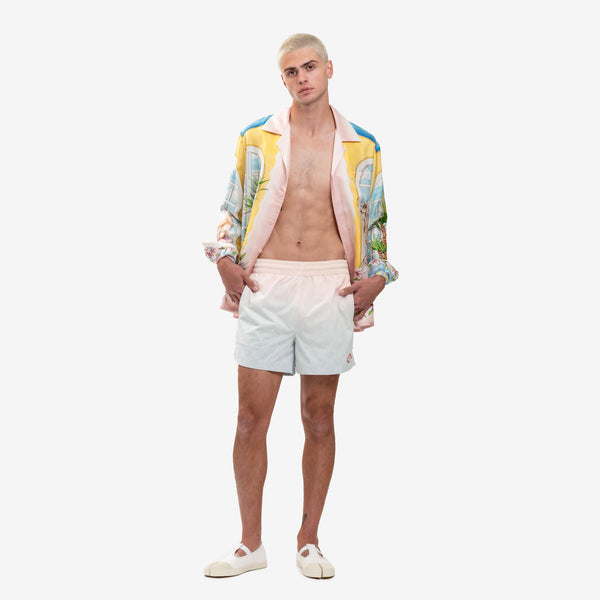 Casablanca for Men Appartement Dans Les Airs LS Silk Shirt