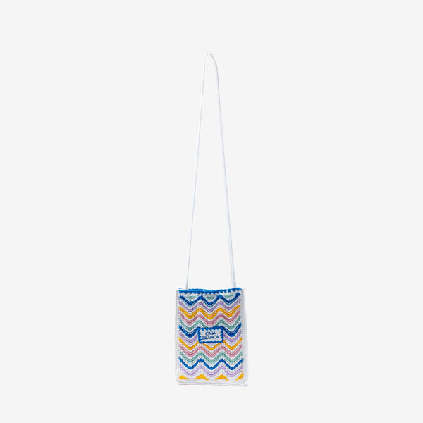Women and Men Casablanca Gradient Wave Mini Crotchet Bag