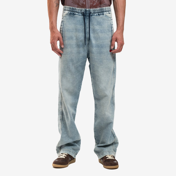 Mens DIESEL Clothing Brand Denim Sweat Jeans in Blue