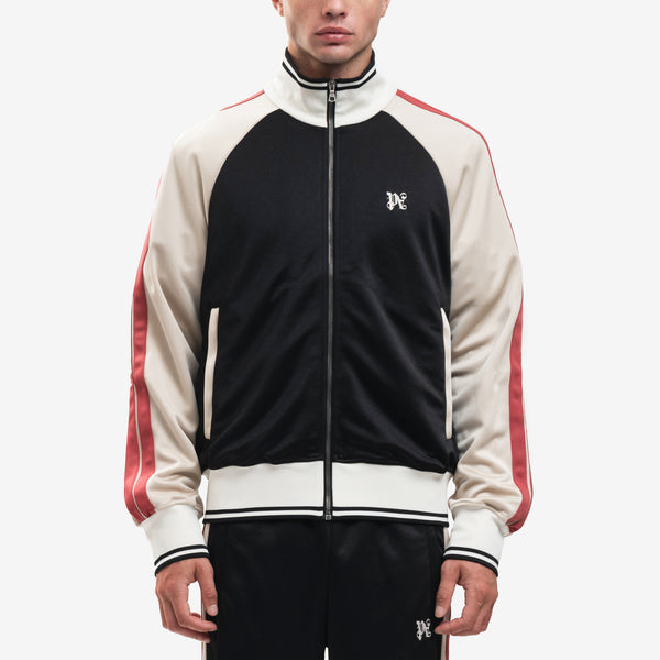 Palm Angels Track Jacket for Men Monogram Colorblock