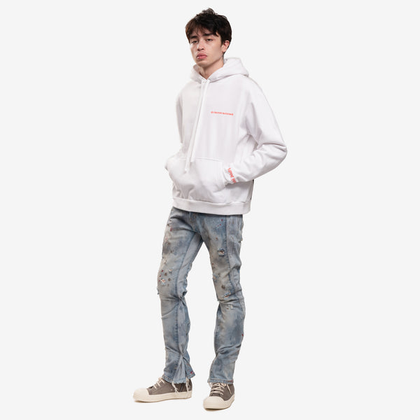 Chrome Hearts Laurie Lynn Stark Portrait Pull Over Hoody in White