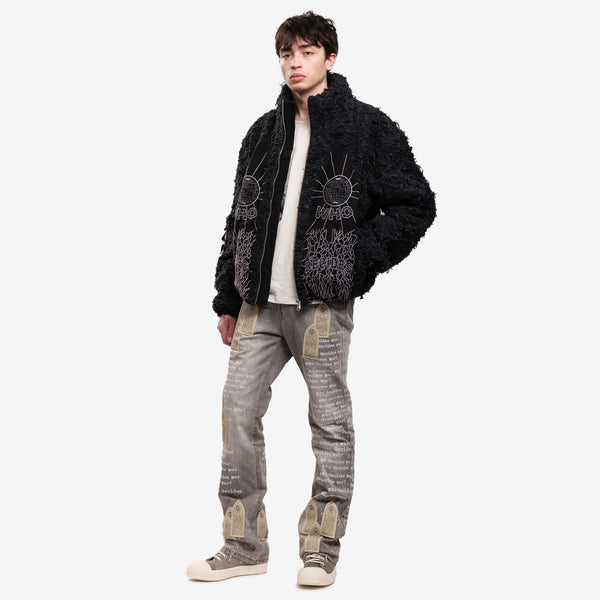 Mens Who Decides War Husk Down Jacket in Coal