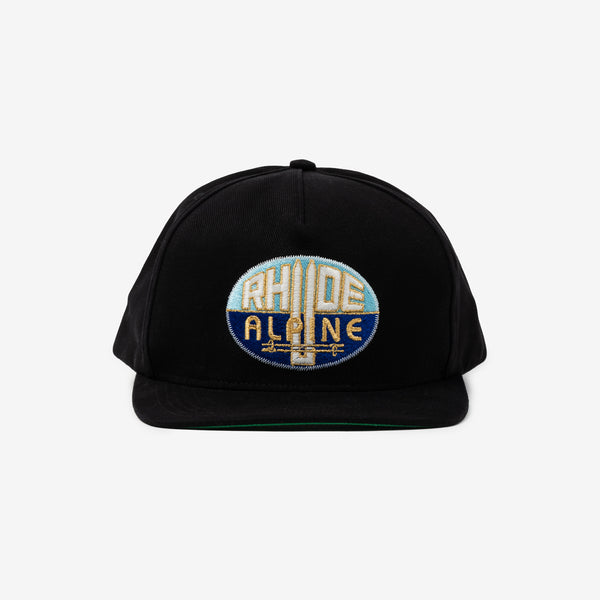 Mens Rhude Alpine Cap in Black