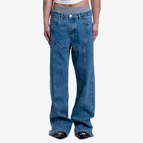 AIG Achilles Ion Gabriel Unisex Hunkers Jeans in Blue