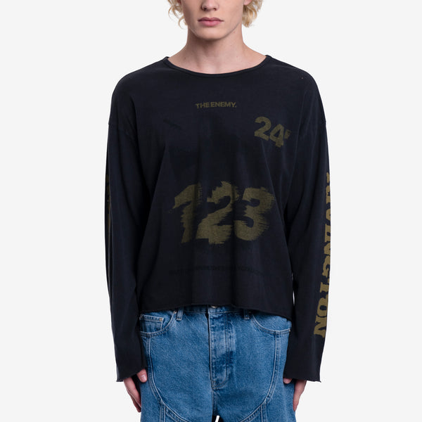 RRR123 Rivington Roi Rebis Mens Inri Enemy Long Sleeve Tee
