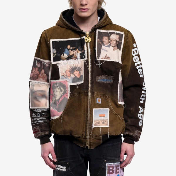 Mens Better with Age - Melvin Carhartt Jacket in Multi