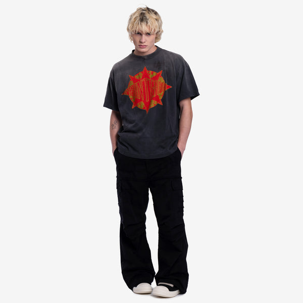 Saint Mxxxxxx Mens Saint Tears T-Shirt in Black