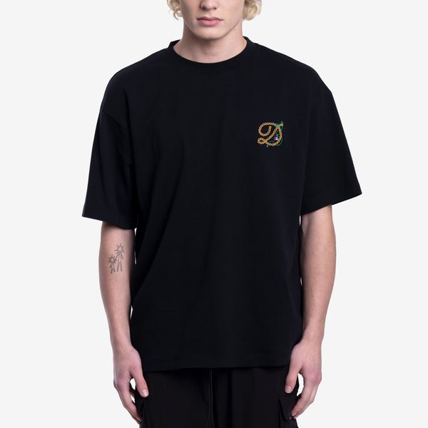 Mens Drôle de Monsieur - Le T-Shirt D Raisin in Black