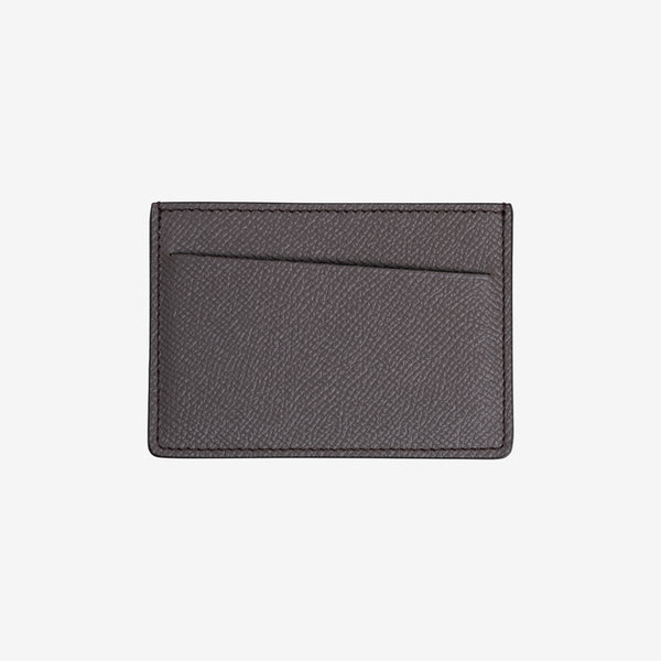 Maison Margiela Unisex Slim 3 CC Card Holder in Elephant