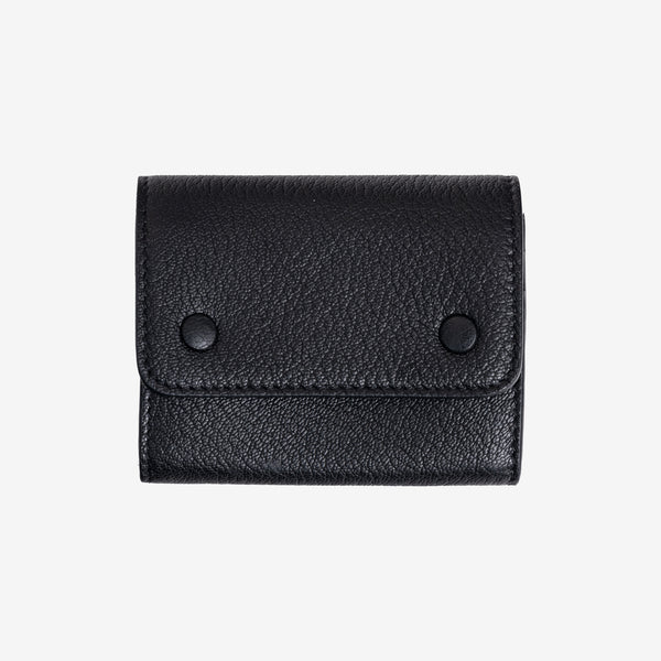 Maison Margiela Unisex Accordion Clip Wallet in Black