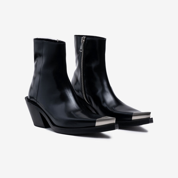 Mens AIG Achilles Ion Gabriel Bang Ankle Boots in Black