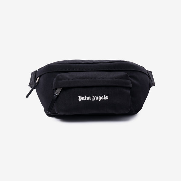 Palm Angels Classic Logo Cordura Fannypack in Black