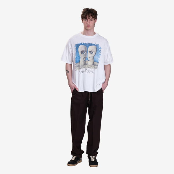 Earthling VIP Mens Pink Floyd 2 Vintage T-Shirt in White