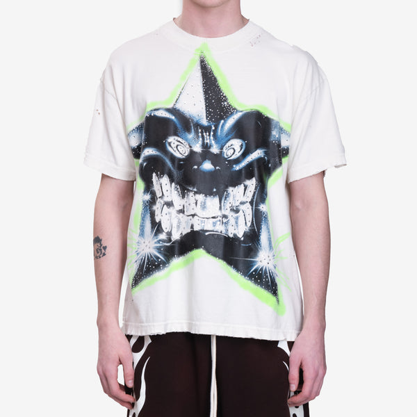 Capsule 11 - HELLSTAR Mens Stars T-Shirt in White