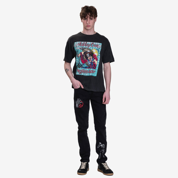 Earthling VIP Mens Motley Crue Vintage T-Shirt in Black