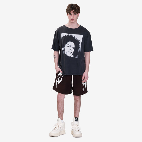 Earthling VIP Mens Maxwell Vintage T-Shirt in Black