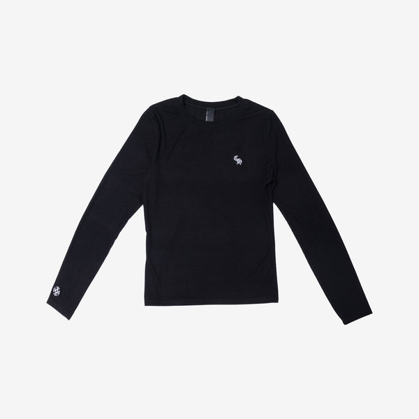 Chrome Hearts Womens CH Bad Seed Long Sleeve in Black