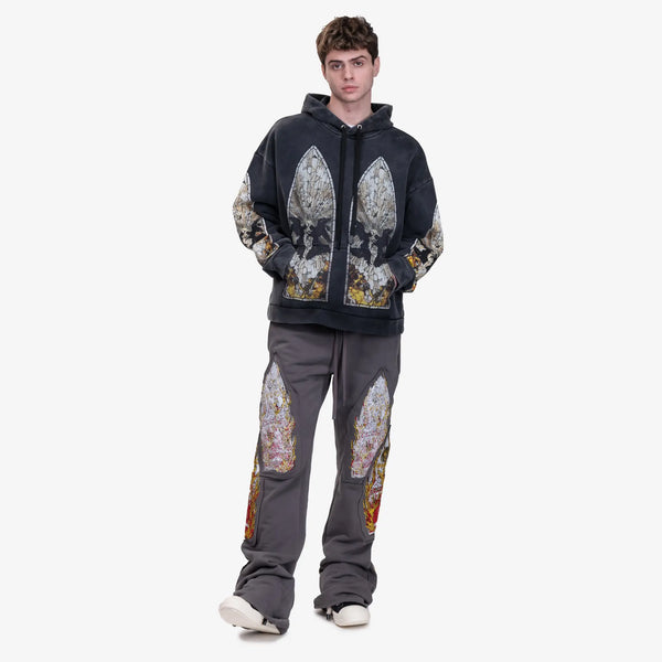 Who Decides War Mens Matrimony Hoody in Coal