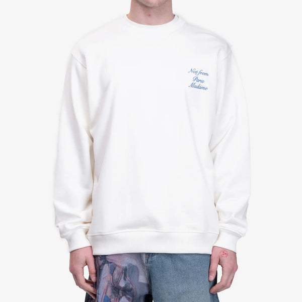 Le Sweatshirt Slogan Cursive