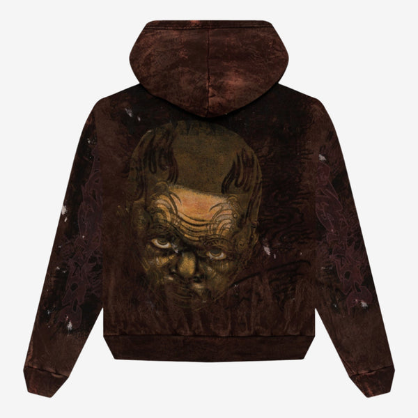 Capsule 11 - HELLSTAR Mens Hellstar Hoodie in Brown