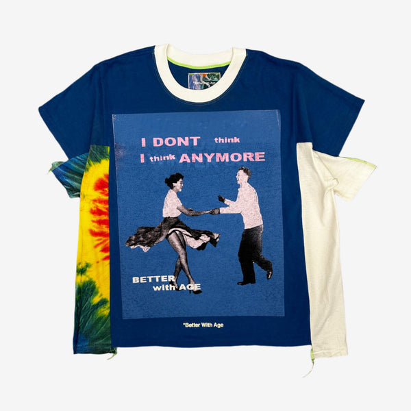 Better with Age - Jimmy 3 Panel T-Shirt in Multicolour